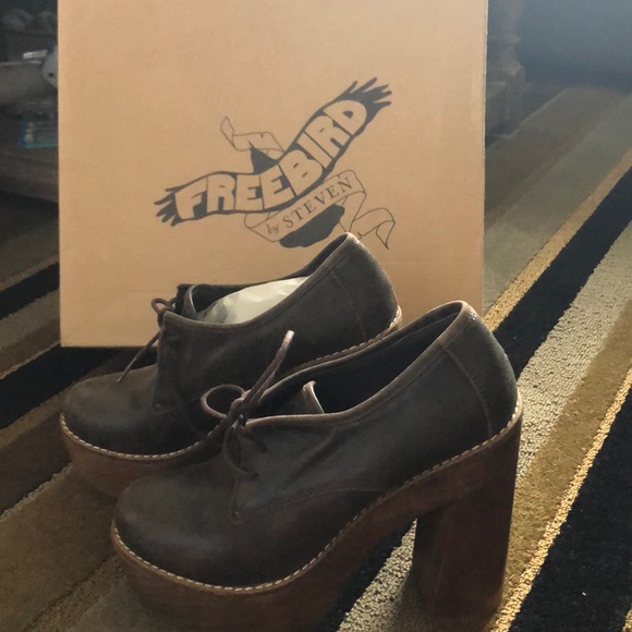 FREEBIRD by STEVEN PIPER CHUNKY HEALS BROWN✔️ - Picture 2 of 5